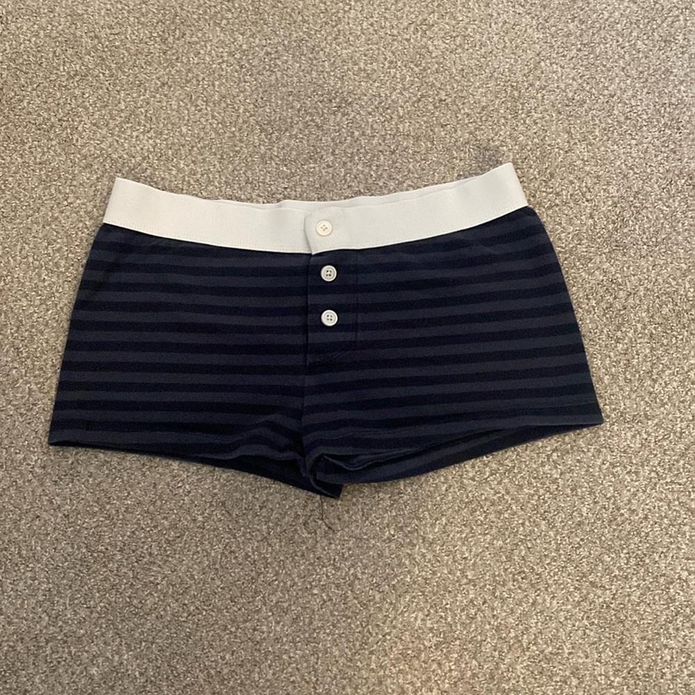 Brandy Melville striped boxer shorts